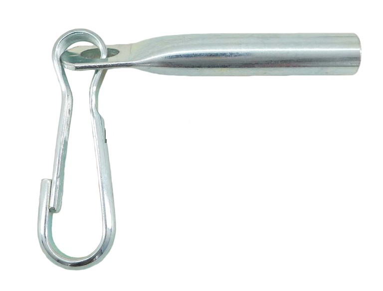 Zeilsluiting met haak voor touw en snoeren (8 mm)