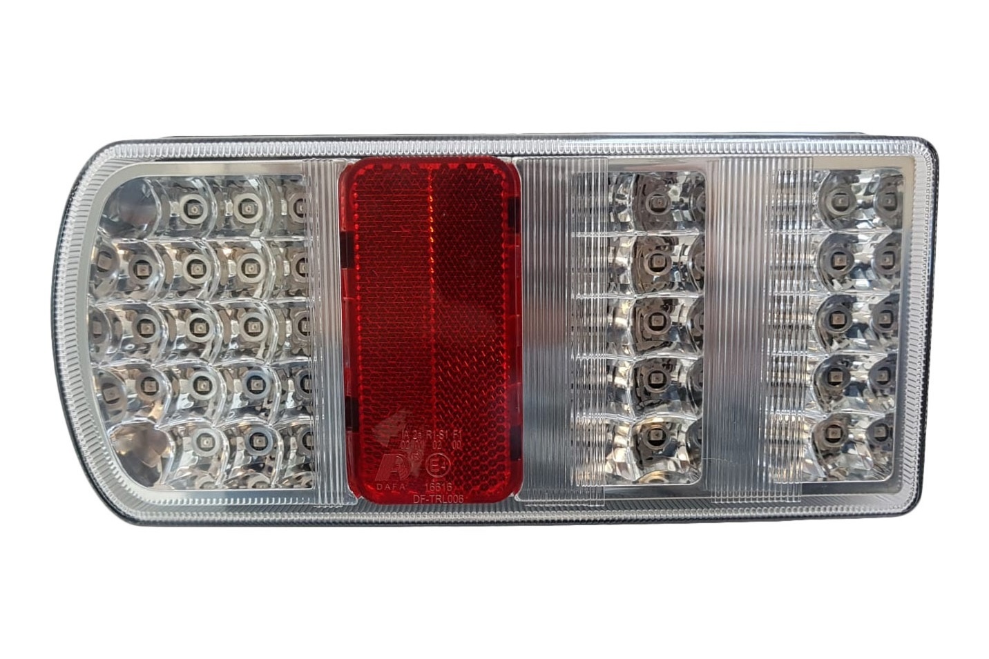 Achterlicht met Aspöck connector 228x106x55 mm - volledig LED en Plug&Play - links