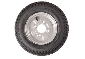 Wiel 3.50-8 (4x100) 170kg - 4PR - naaf 60 mm