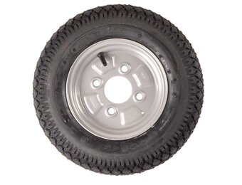 Wiel 3.50-8 (4x100) 170kg - 4PR - naaf 60 mm