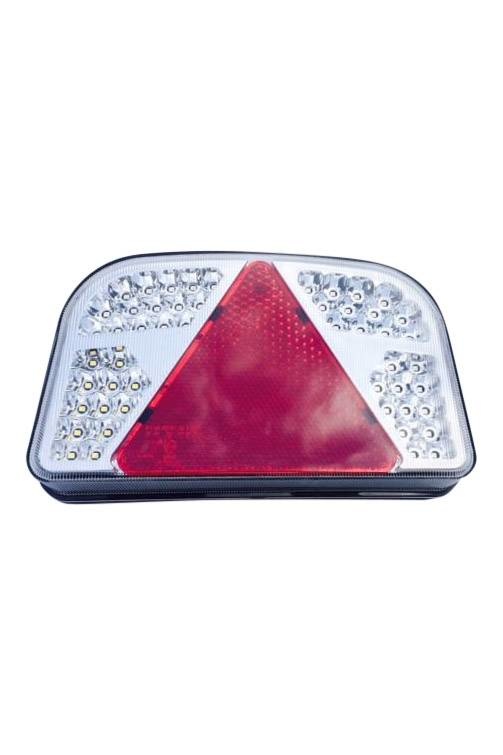 LED achterlicht met 56 LEDs - links - 244x149x48 mm