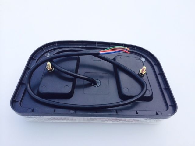 LED achterlicht met 56 LEDs - links - 244x149x48 mm