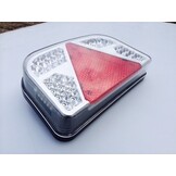 LED achterlicht met 56 LEDs - rechts - 244x149x48 mm