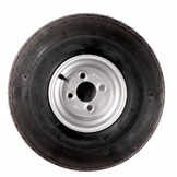 Compleet 8 inch wiel - 18.5x8.50-8 band + velg - opel steek: 4x100 - 6PR - 425 kg - 60 mm naafdiameter