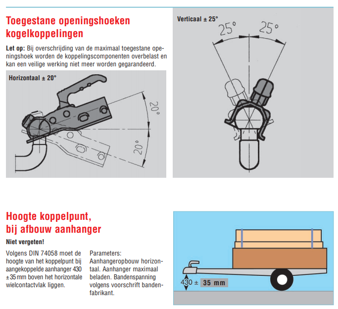 AL-KO AK7-C - rond 70 mm - 750 kg - ongeremde koppeling