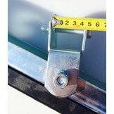 Boot zijsteun + houder 500x60x20 mm