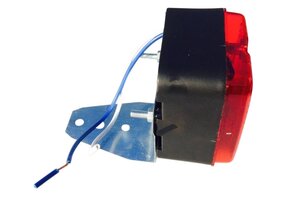 Mistlamp op 90° voet - 87x77x50 mm