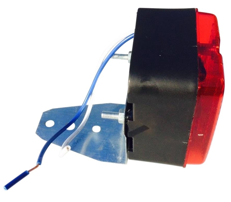 Mistlamp op 90° voet - 87x77x50 mm