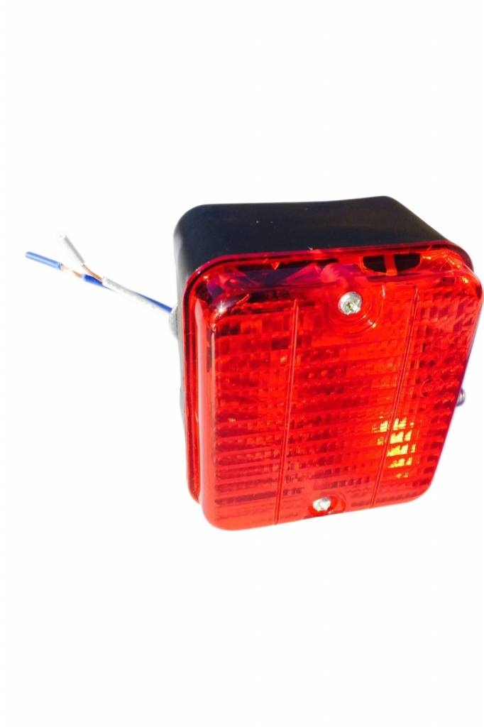 Mistlamp op 90° voet - 87x77x50 mm