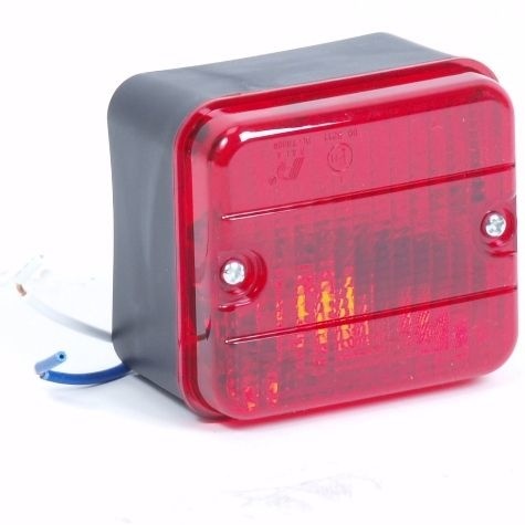 Mistlamp op 90° voet - 87x77x50 mm