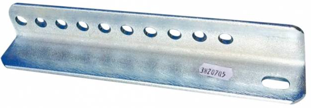 Steunen voor kielrol lang 24,5 cm (per set)