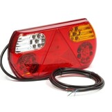 Achterlicht rechts 32 LEDs 296x145x45 mm - inclusief reflecterende driehoek