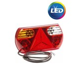 Achterlicht links 32 LEDS 296x145x45 mm - inclusief reflecterende driehoek