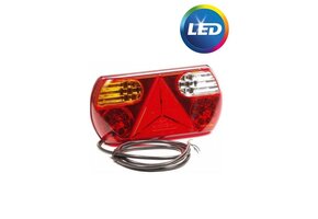 Achterlicht links 32 LEDs 296x145x45 mm
