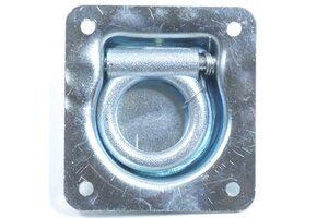 Verzonken vloerring enkel 102x94 mm