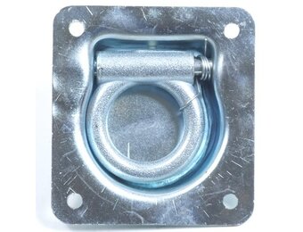 Verzonken vloerring enkel 102x94 mm