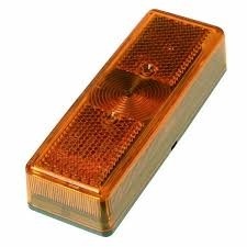 Radex 905 - oranje/gele markeringslamp - losse draad aansluiting - gloeilamp