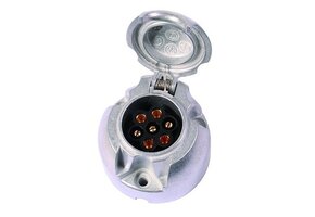 Stekkerdoos 7 Polig Metaal