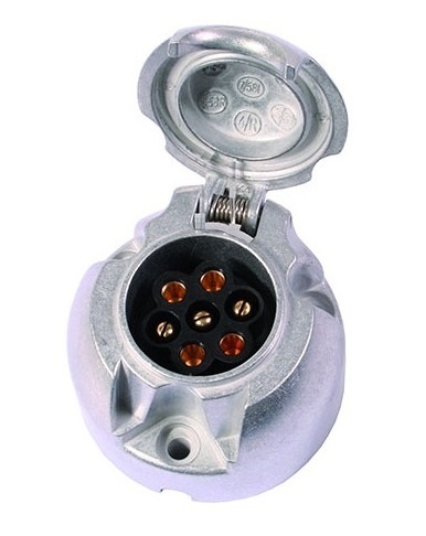 Stekkerdoos 7 Polig Metaal