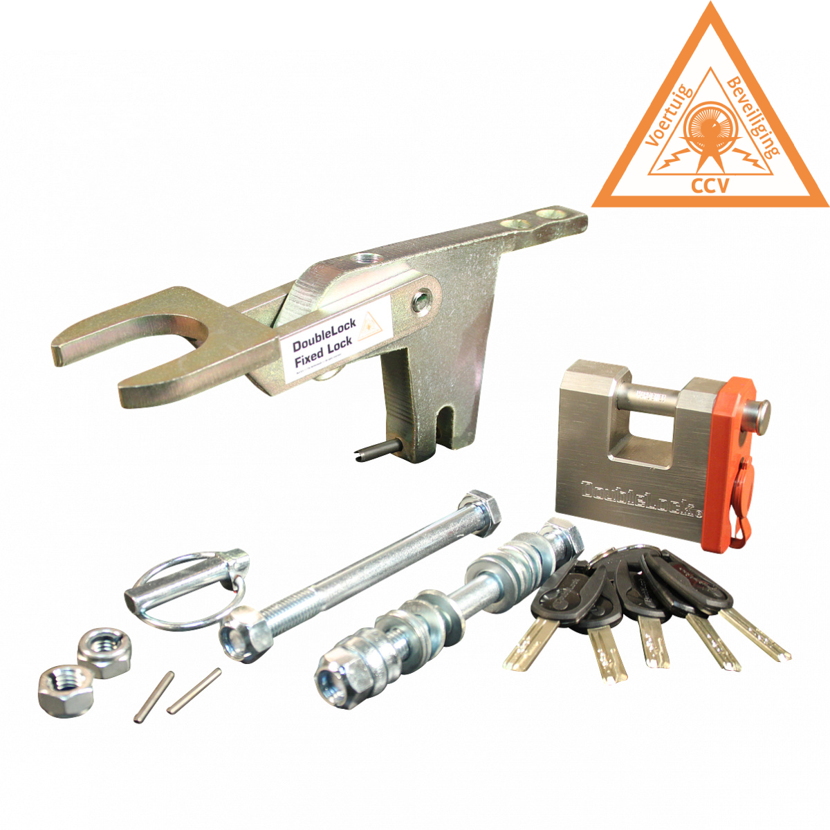 DoubleLock A60 - SCM gekeurd onderbouw disselslot voor ongeremde koppelingen