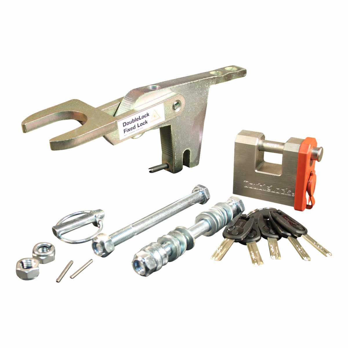 DoubleLock A60 - SCM gekeurd onderbouw disselslot voor ongeremde koppelingen