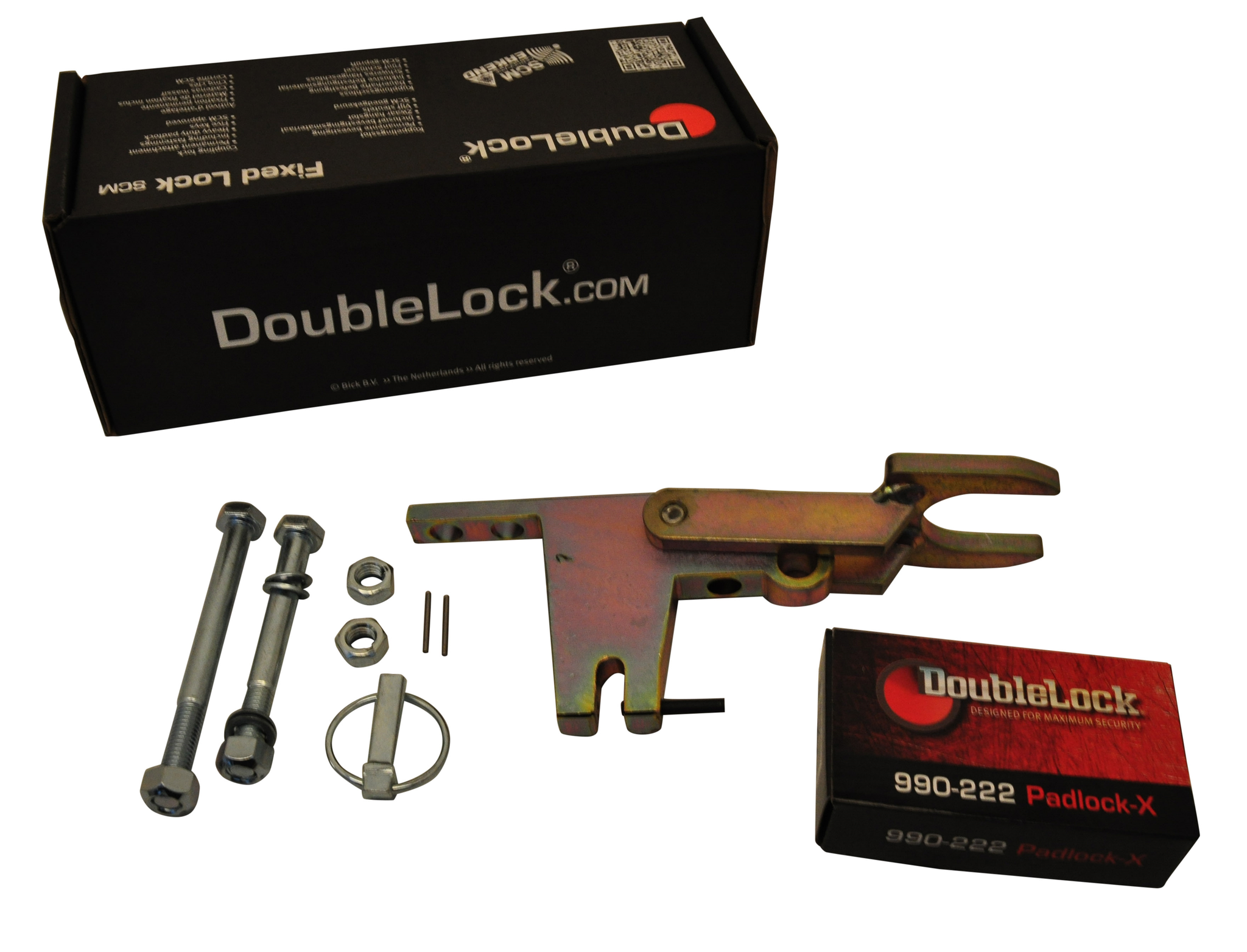 DoubleLock A60 - SCM gekeurd onderbouw disselslot voor ongeremde koppelingen