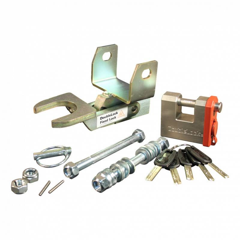 DoubleLock EM350 Fixed Lock - SCM gekeurd onderbouw disselslot voor geremde koppelingen