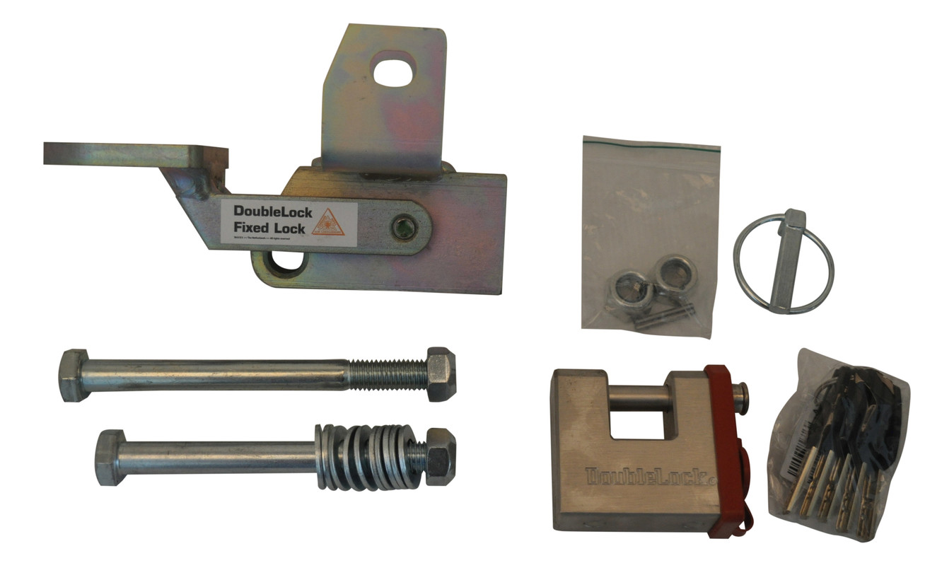 DoubleLock EM350 Fixed Lock - SCM gekeurd onderbouw disselslot voor geremde koppelingen