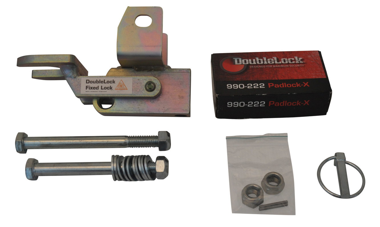 DoubleLock EM350 Fixed Lock - SCM gekeurd onderbouw disselslot voor geremde koppelingen