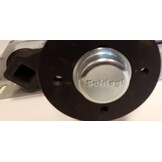 Ongeremde torsie as - flensmaat 1250 mm >| 1850 mm - padmaat 900 >| 1400 mm - 750 kg - 4x100