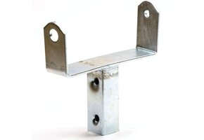 Steun voor kielrol 200x85 mm Koker 40 mm