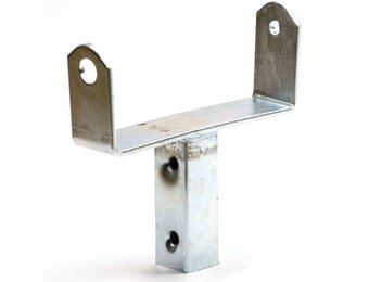 Steun voor kielrol 200x85 mm Koker 40 mm