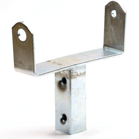 Steun voor kielrol 200x85 mm Koker 40 mm