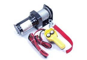 Elektrische Lier 900 kg met staalkabel & haak