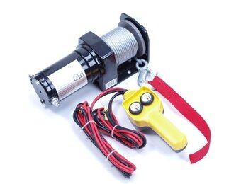 Elektrische Lier 900 kg met staalkabel & haak