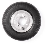 Compleet 8 inch wiel - 4.80/4.00-8 band + velg - franse steek: 4x115 - 6PR - 335 kg - 85 mm naafdiameter