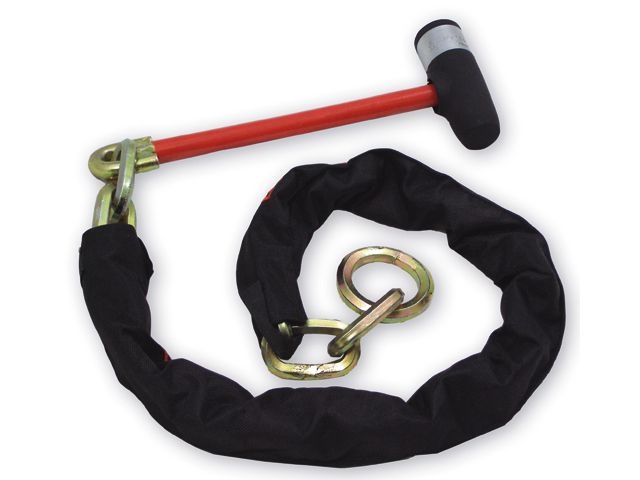 Kettingslot/loopchain - 130 cm lang - SCM gekeurd - wielklem functie