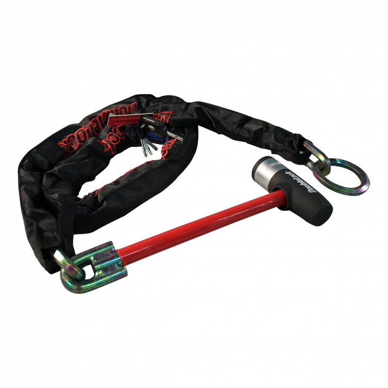 Kettingslot/loopchain - 130 cm lang - SCM gekeurd - wielklem functie