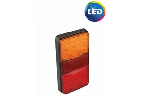 Achterlicht verticaal 80x150x24 mm