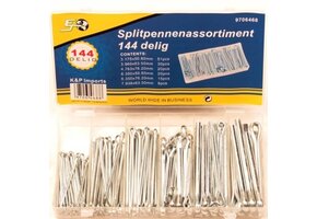 Splitpennen 144-delig assortiment