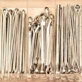 Assortiment splitpennen 144-delig