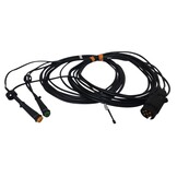 Aspock hoofdkabel - 7 meter lang - 7-polig - voorzien van 2x 5-polige connector - inclusief aftakkingen voor markeringsverlichting