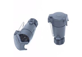 Contrastekker - 7-polig - kunststof