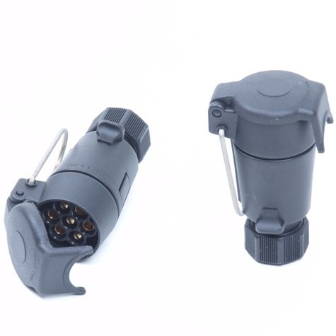 7 polige contrastekker - kunststof