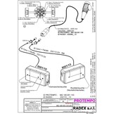 Radex 5001 verlichtingsset - 5 meter hoofdkabel - 13 polig