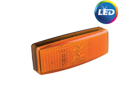 Zijmarkeringslamp - oranje/geel - losse draad