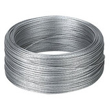 RVS staalkabel 6 mm per strekkende meter