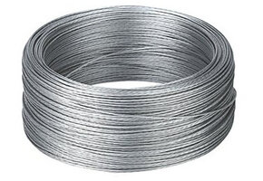 RVS staalkabel 6 mm per strekkende meter