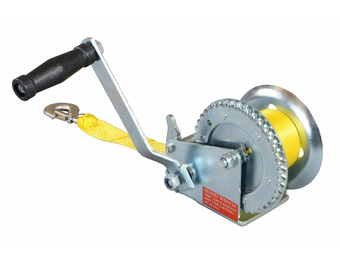 Handlier ongeremd 550 kg 6 meter band + haak