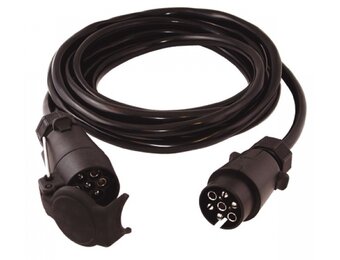 Verlengkabel 500 cm - 7P (M) <> 7P (F)